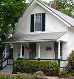 View of acadia memories vacation rental cottage in Bar Harbor Maine